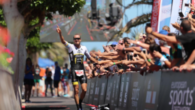 Meta Emilo Aguayo IRONMAN Lanzarote