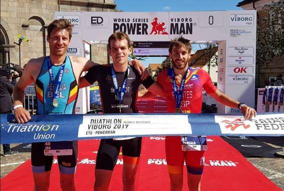 Gonzalo Fuentes bronze Championnat d'Europe de duathlon LD