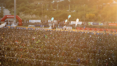 Zona de Boxes de un triatlón