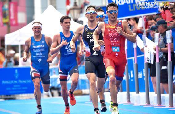 Javier Gómez Noya at WTS Bermuda