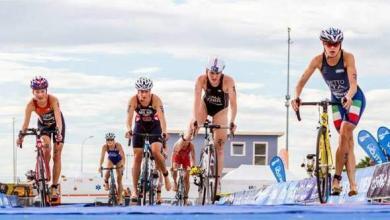 Deuxième transition en triathlon