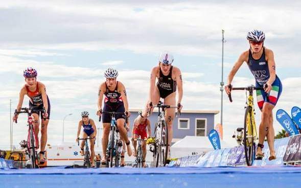 Deuxième transition en triathlon