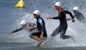 Dorsale avec réduction pour le triathlon moyen et longue distance