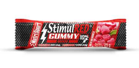 Nutrisport Lanza StimulRED GUMMY; una nueva barrita energética con textura gominola y sabor RED BERRIES - Artículos nutrición deportiva formato StimulRED GUMMY