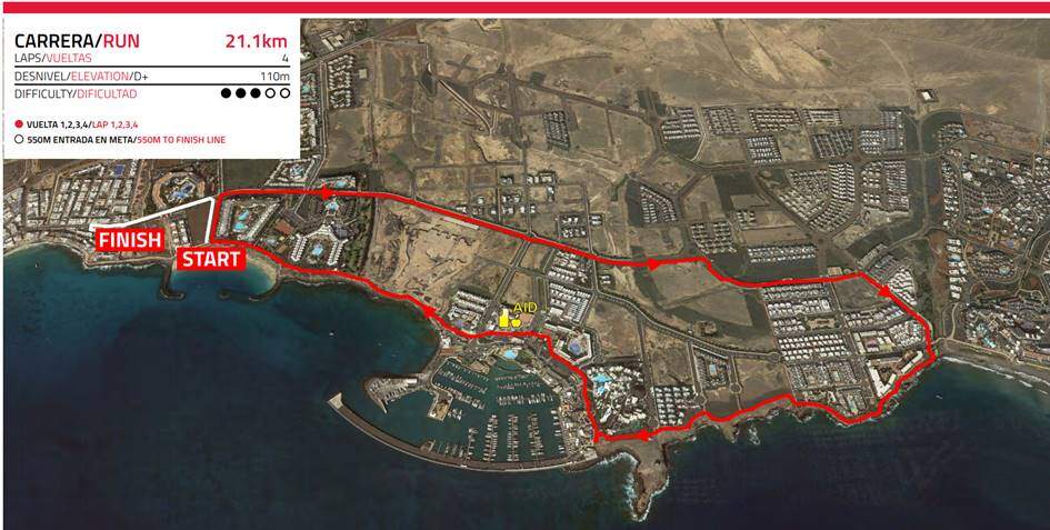 Segment IRONMAN 70.3 Lanzarote 2019 en vélo