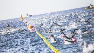 Swimming Ironman Lanzarote