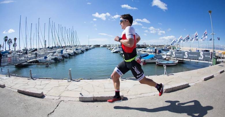 Pablo Dapena running in Challenge Salou