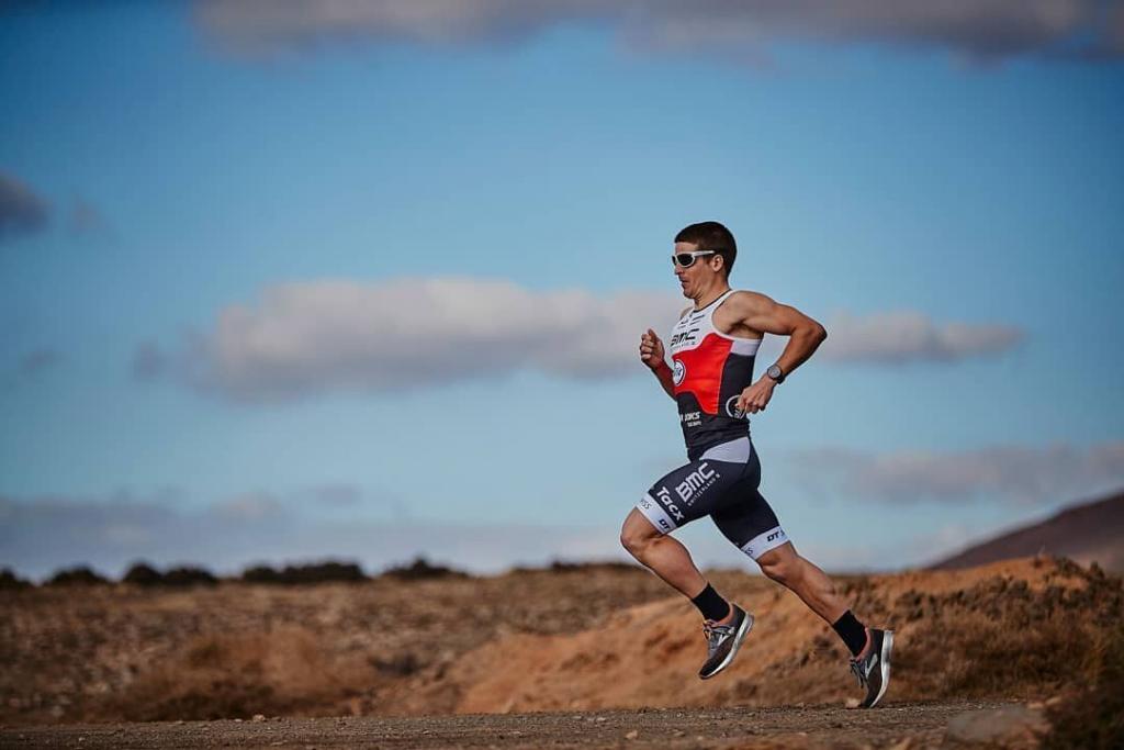 Pablo Dapena en carrera a pie