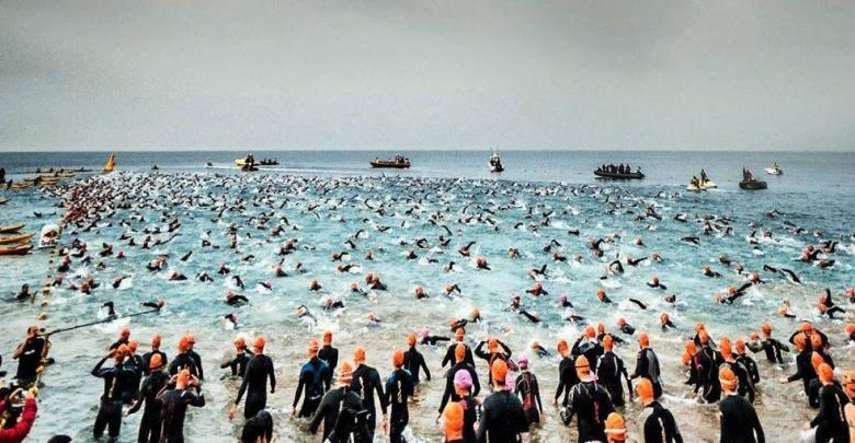 Salida Ironman Lanzarote