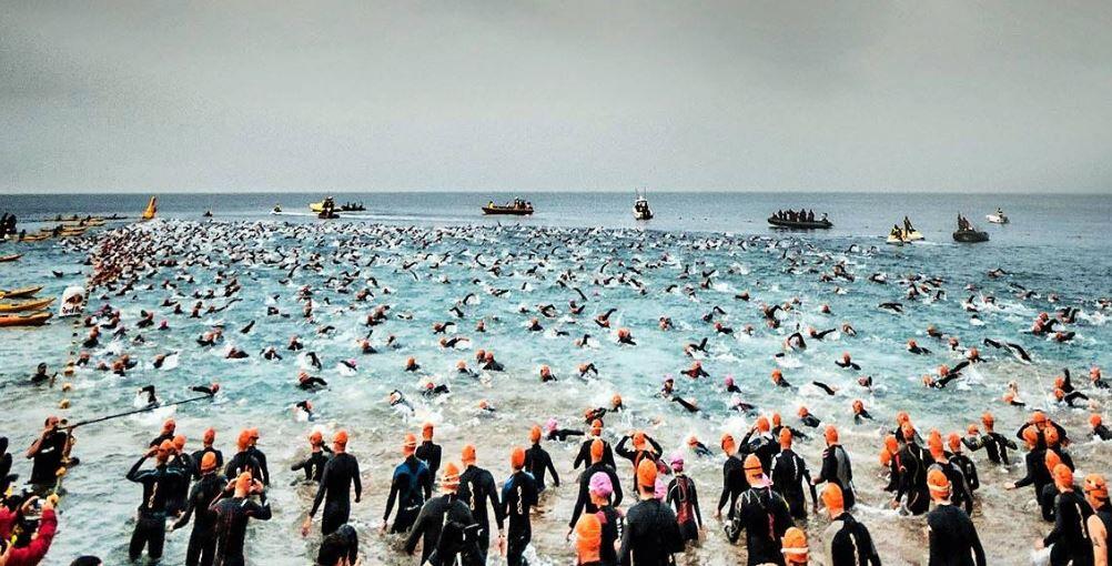 Salida Ironman Lanzarote