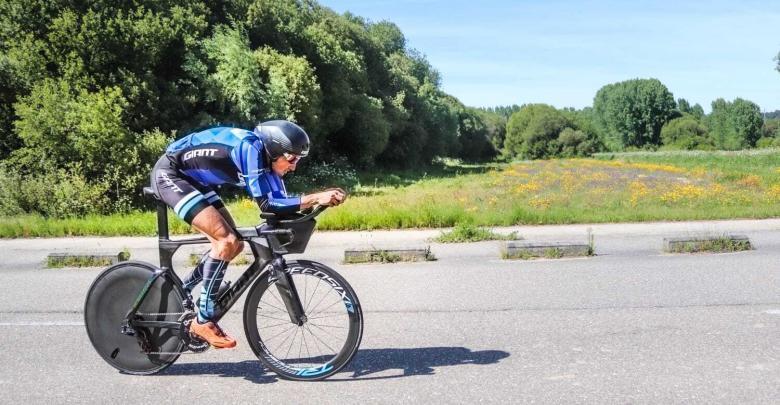 Gustavo Rodríguez beim Radfahren