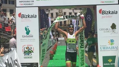 Gustavo Rodriguez gewinnt den Bizkaia Triathlon