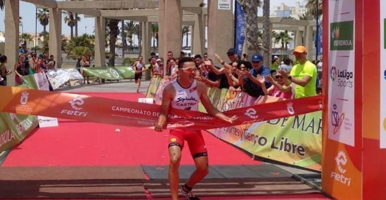 David Castro Champion d'Espagne Acuatlón