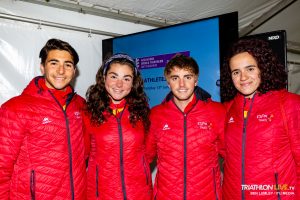 Spanish team mixed relays Nottingham 2019