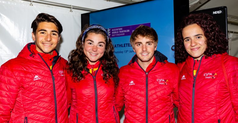 Spanish team mixed relays Nottingham 2019
