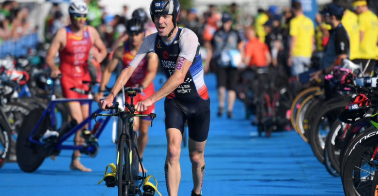 T1 em um triathlon