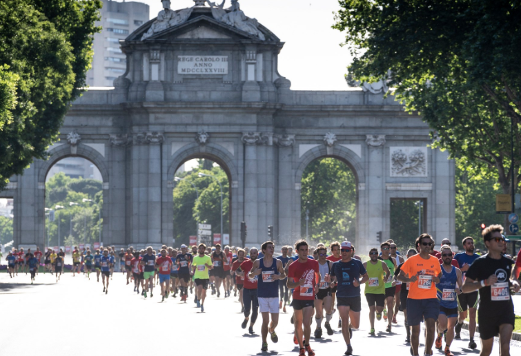carrera “Norte vs Sur " Puerta Alcalá