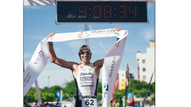 Gustavo Rodriguez, triathlon of the Rioja 2018