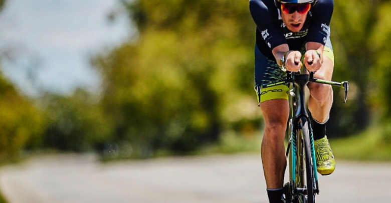 Sebastian Kienle beim Radfahren