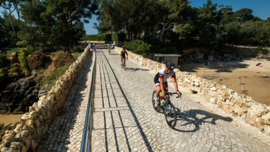 Setor de ciclismo IRONMAN 70.3 Cascais