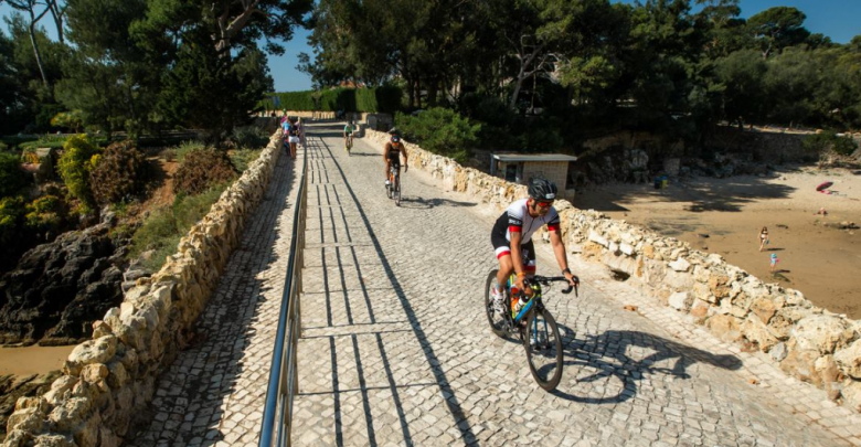 Setor de ciclismo IRONMAN 70.3 Cascais