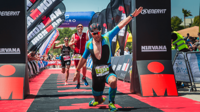 Trialteta raggiunge il traguardo dell'IRONMAN 70.3 Maiorca