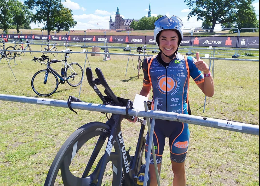 Anna Noguera en boxes