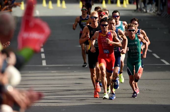 Noya compitiendo en las WTS de Leeds