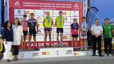 Podio Campionato Spagnolo di Triathlon Cross 2019