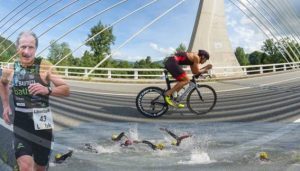 Cartaz do Triathlon do vale de Buelna