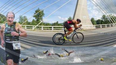 Poster del triathlon della valle di Buelna