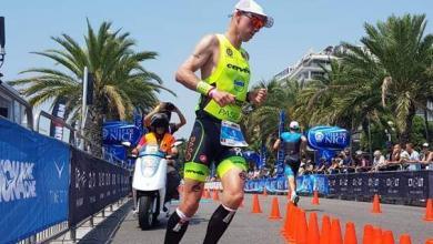 Frederick Van Lierde at the IRONMAN Niza in the test.