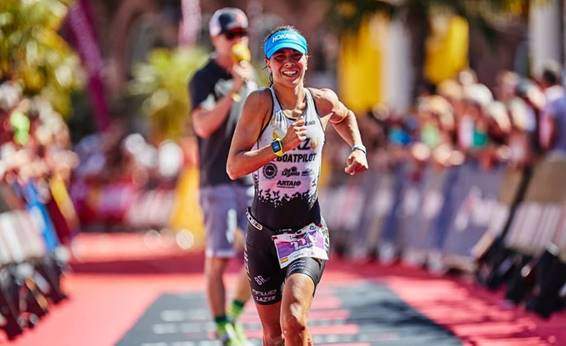 Saleta Castro im Wettbewerb IRONMAN