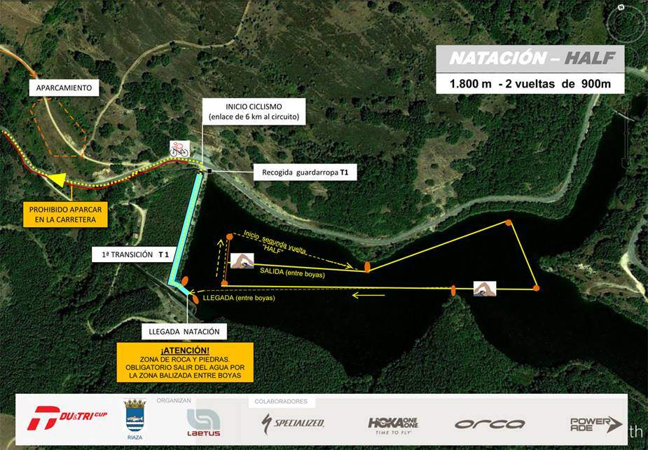 1 mes para el Triatlón de Riaza - Noticias Triatlón Sector natación Triatlón Riaza 2019