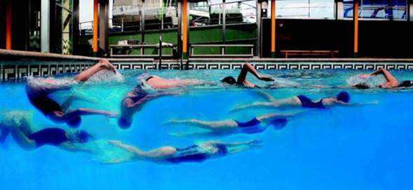fases del viraje en la natación