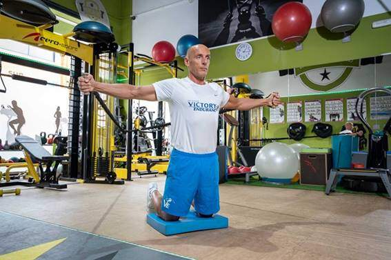 exercises with rubber openings core