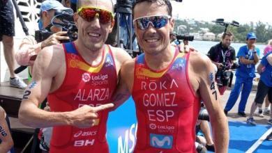 Fernando Alarza and Javier Gómez Noya in the WTS