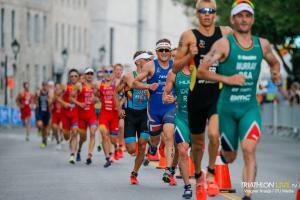 Carrera a pie en las Series mundiales de triatlón
