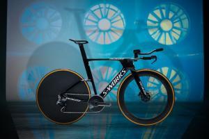 La nueva bicicleta para crono y triatlón S-Works Shiv TT Disc de Specialized