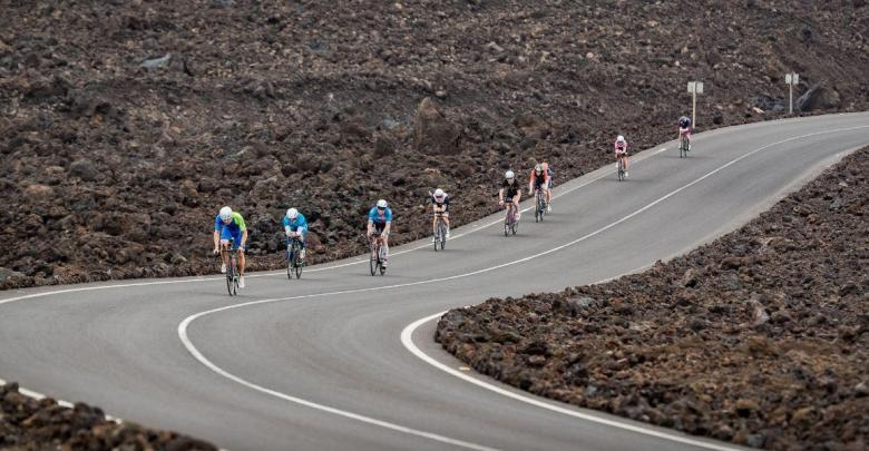 Sector ciclista en la isla de Lanzarote