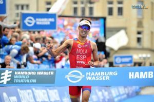 Mario Mola ganando las WTS Hamburgo 2018