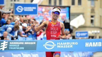 Mario Mola ganando las WTS Hamburgo 2018