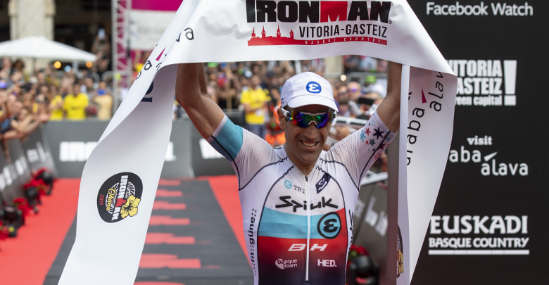 Eneko Llanos gewinnt den IRONMAN Vitoria