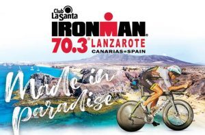 Cartel IRONMAN 70.3 Lanzarote 2019