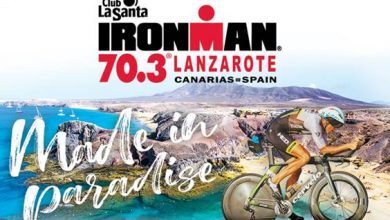 Cartel IRONMAN 70.3 Lanzarote 2019