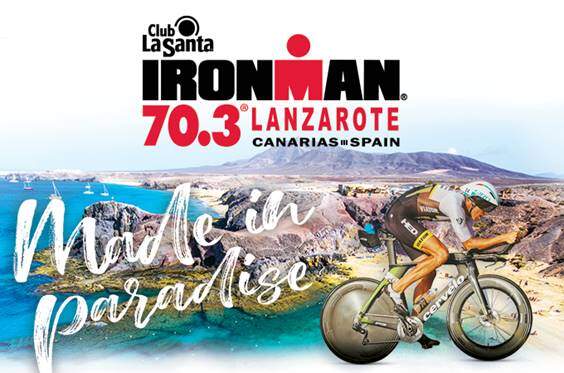 Cartel IRONMAN 70.3 Lanzarote 2019