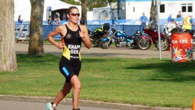 Anja Knapp en competición