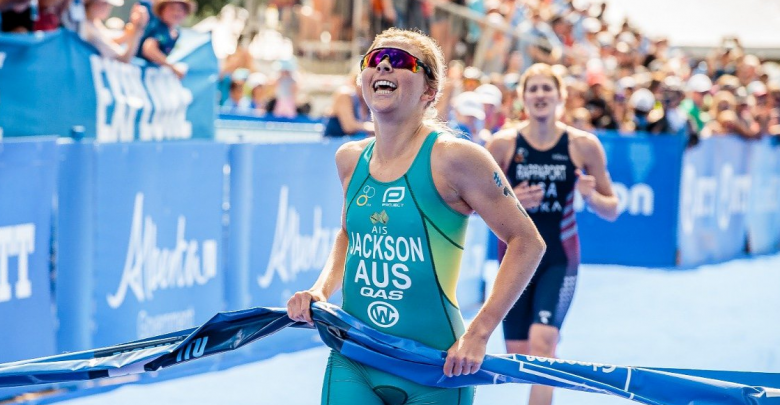 Emma Jackson ganando las WTS Edmonton 2019