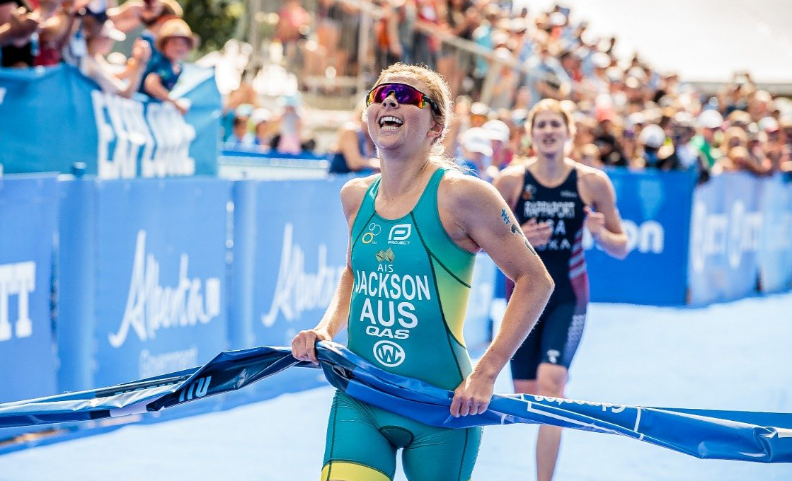 Emma Jackson ganando las WTS Edmonton 2019