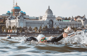 Swimming in Kazan, Russia